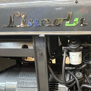 Stainless steel  lincoln logo