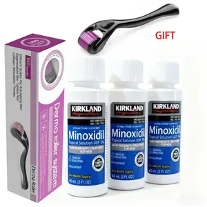Kirkland Minoxidil 5% Hair Growth Solution - Universal for Men & Women | 3-Month Supply | Targets Pattern Baldness & Thinning at the Root