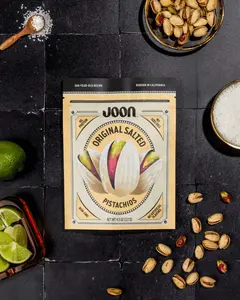 Joon Pistachios Sample Pack (3-Pack) – Gourmet Brined Pistachios, Original Salted, Salt & Pepper & Dill Pickle | High Protein Snack, No Seed Oils, No Artificial Flavors