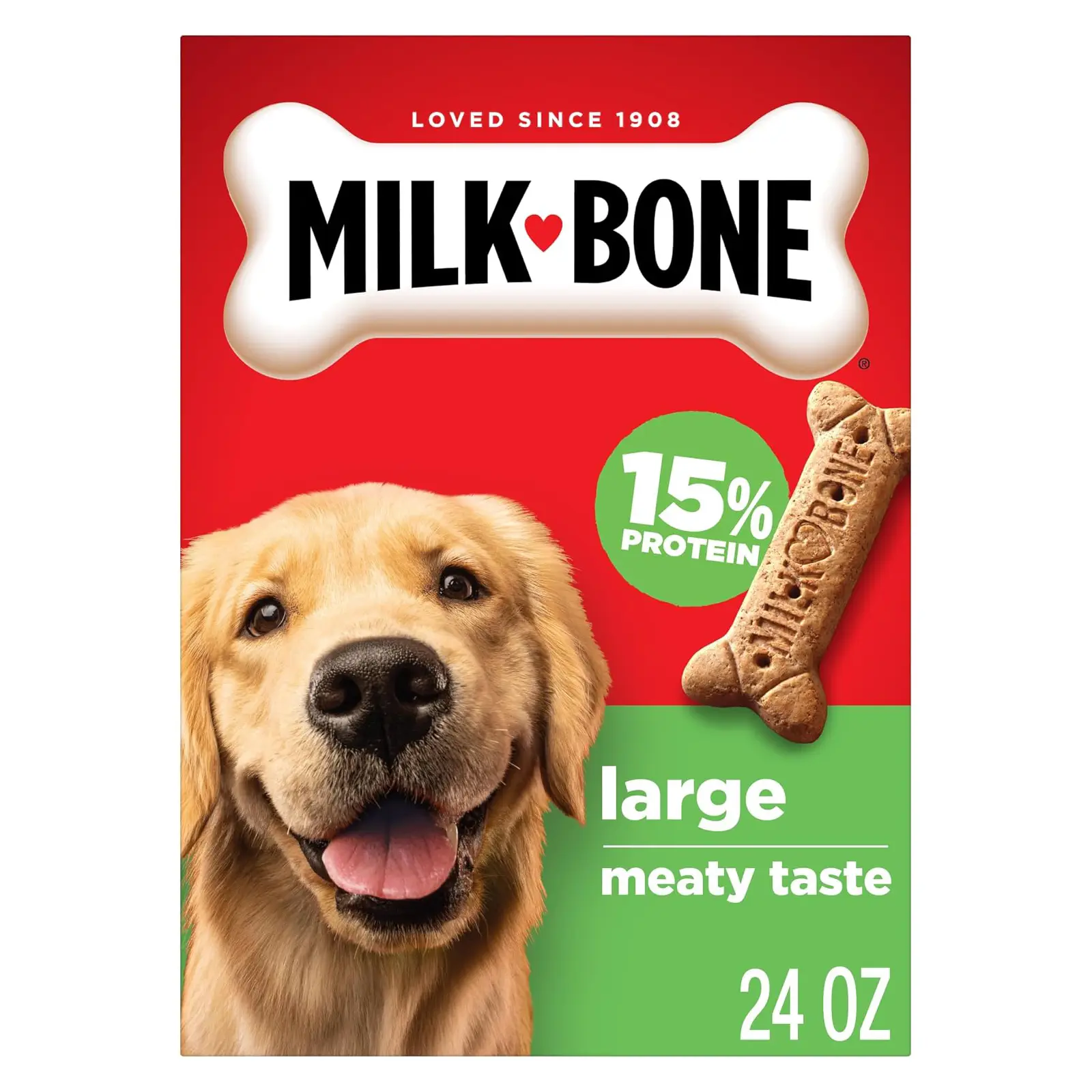 Milk-Bone Original Biscuits Large Dog Treats, 24 Oz.