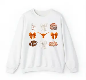 Vintage Football Texas Longhorn Unisex Sweatshirt
