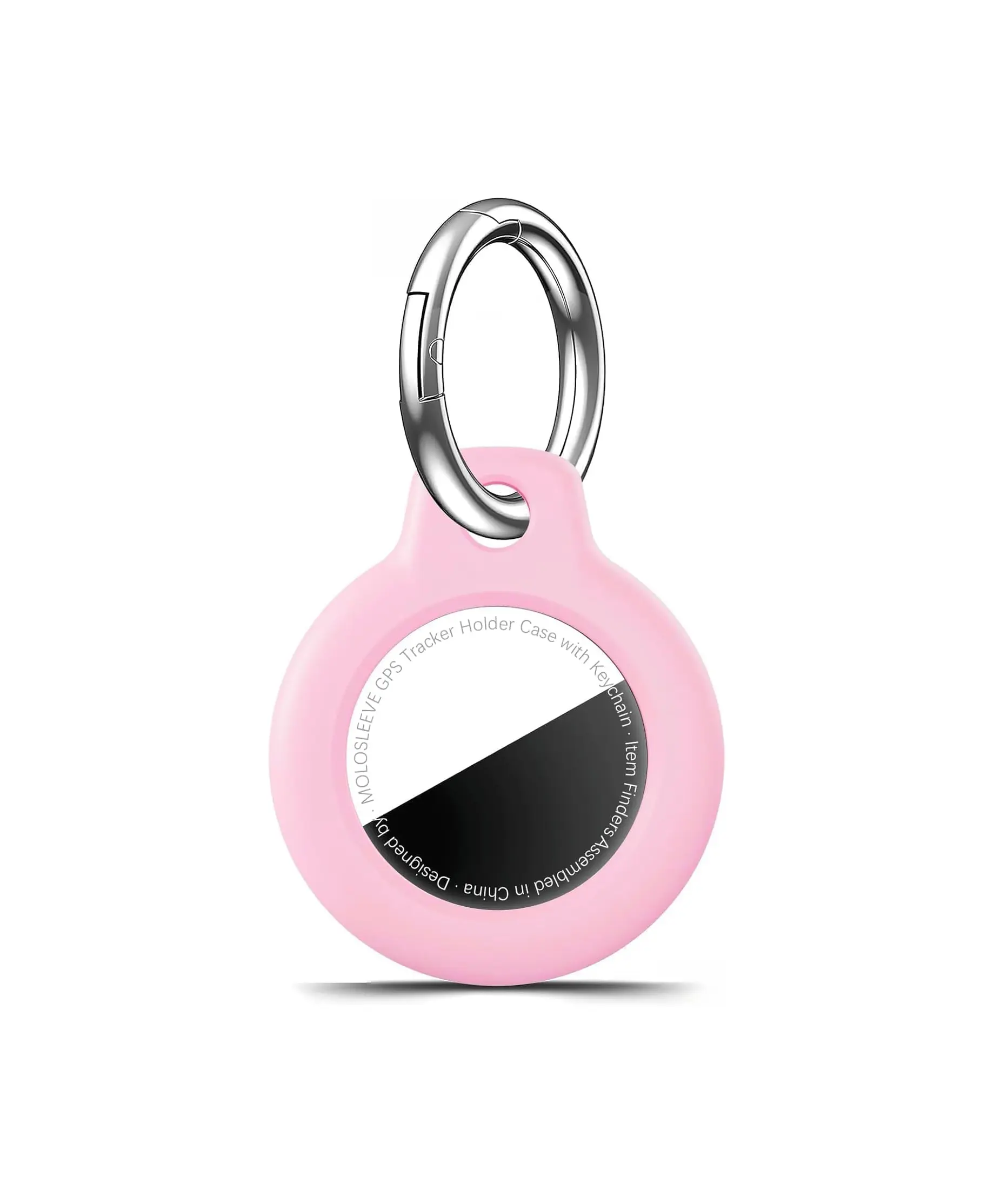 AirTag Case for 2nd Gen (2026) & 1st Gen, Durable Shockproof Anti-Scratch Protective Holder, Bluetooth Wireless Tracker Device, Unisex Keyring for Keys, Luggage