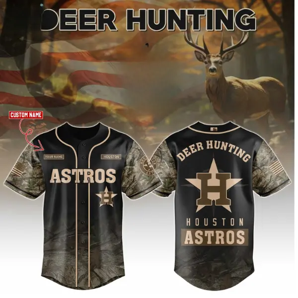 Baseball Jersey Astros Deer Hunting Limited Edition Jersey