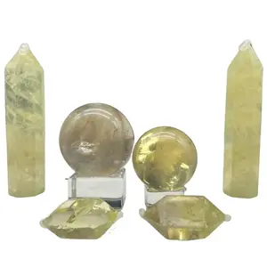 Citrine Crystals - Natural Stones, Intuitively Chosen | Crescent Cast