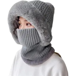 Balaclava for Men Women Windproof Ski Mask Cold Weather Gear Face Cover Winter Scarf Hat Outdoor Sports Protection