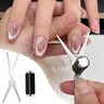 Honey Joy French Tip Tool Nail Magnet Nail Art Tool – Cat Eye Gel Polish Effect Magnetic Stick, Multi-Function Pen for Salon & DIY Manicure Design Nail Art Equipment Nail Tools