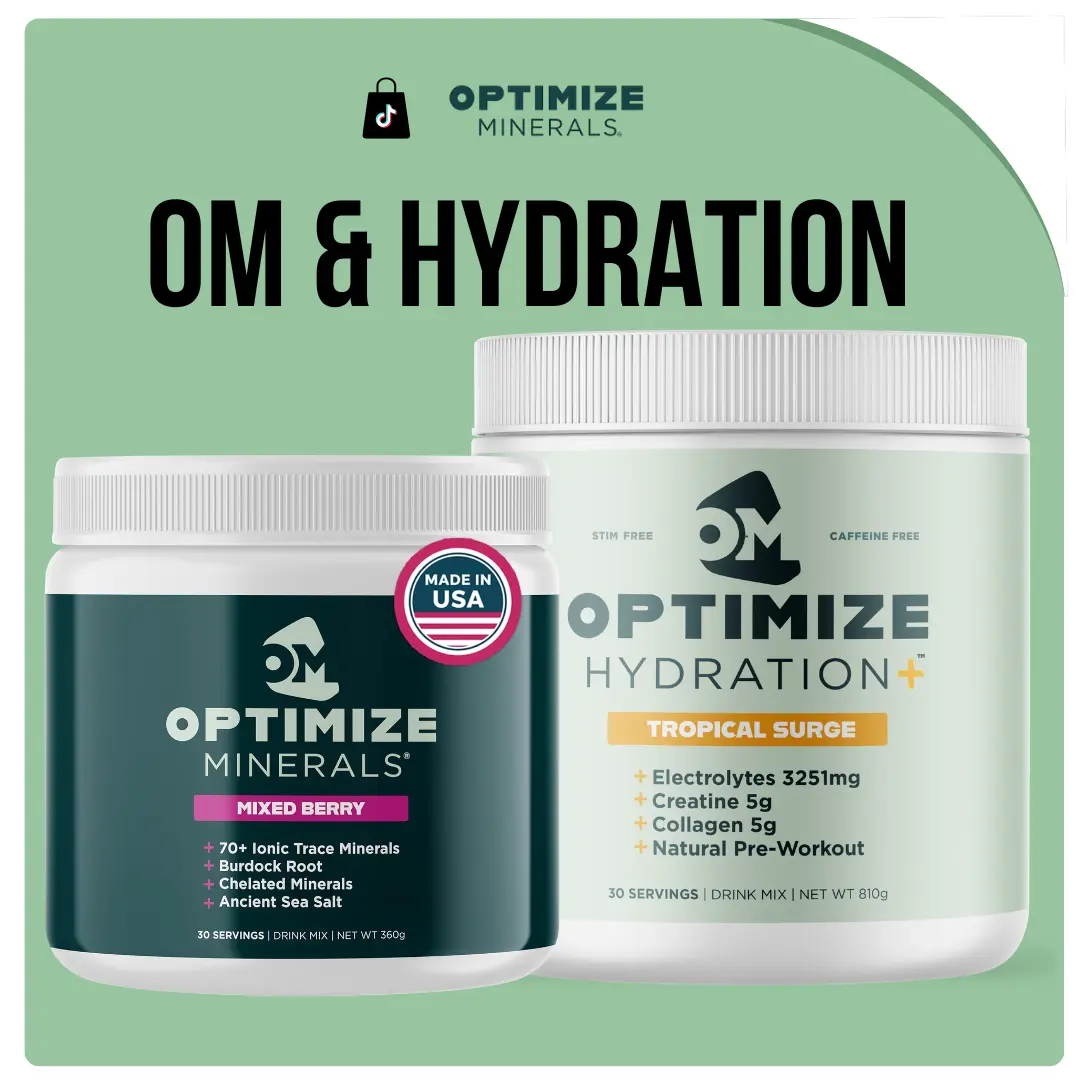 OPTIMIZE MINERALS AND HYDRATION BUNDLE️️️️️ Daily Vitamins Fitness OPTIMIZE MINERALS AND HYDRATION BUNDLE️️️️️ Daily Vitamins Fitness