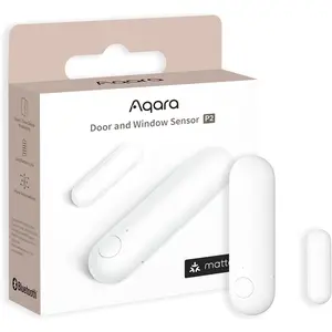 Smart Home Contact Sensor with Remote Alarm, Thread & Matter Compatible, Wireless Window/Door Detector for Local Automation, Works with Apple Home, Google, Alexa, SmartThings, Reusable Security Sensor adjustable  door  hinge sponge cushion t25  screw
