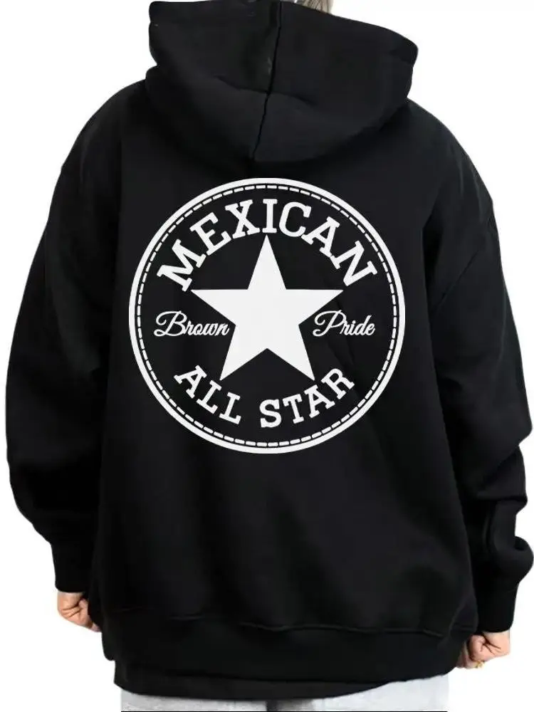 Mexican Brown Pride Chicano Clothing, Mexican Clothes, Lowrider Clothes, Oversized Graphic Tee Medium Heavy Sweatshirt Hoodie for Men & Women