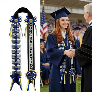 Graduation Money Lei Class 2026, Graduation Ribbon Money Clip DIY Woven Graduation Party Ribbon, Graduation Celebration Wreath, Graduation Party Supplies, Grad Party Favors, Gift for Graduates