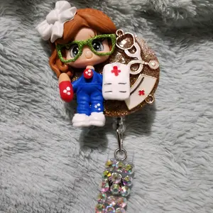 Badge Buddies for Medical Professionals - Handcrafted Accessories for Personalizing Your Look