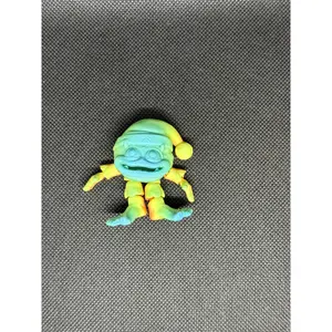 Christmas baby yeti 3d printed articulated figure