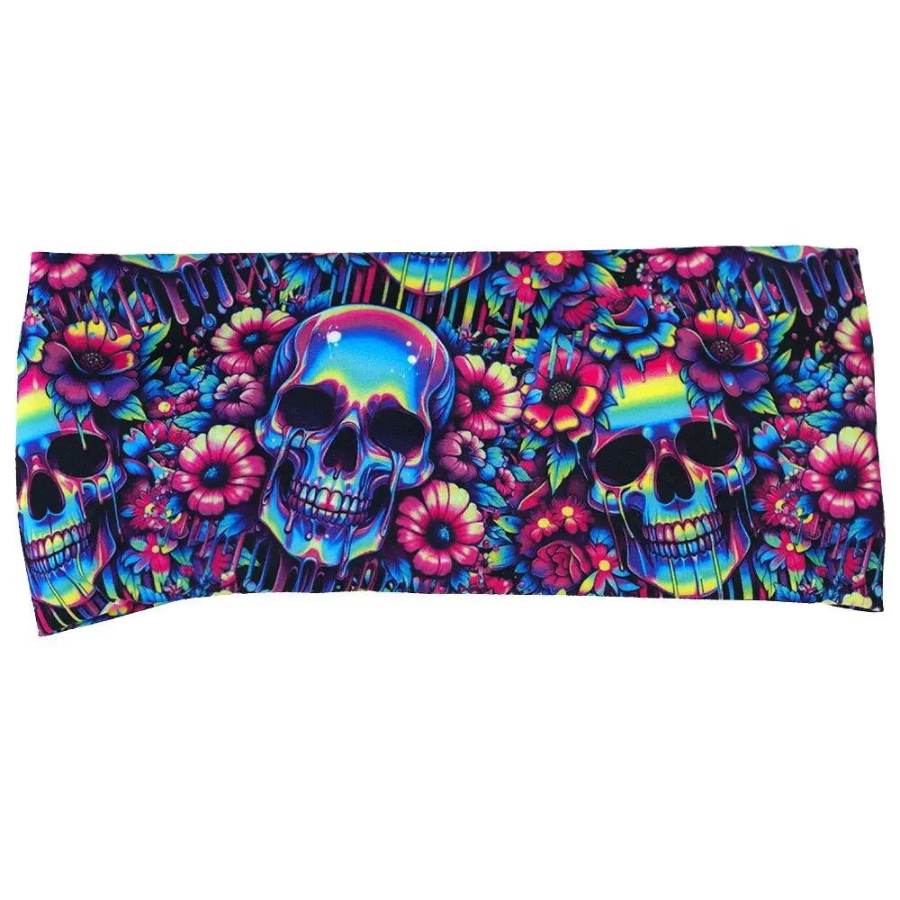 CVG Headband - Acid Skulls