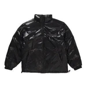 Supreme Shiny Reversible Puffy Jacket White