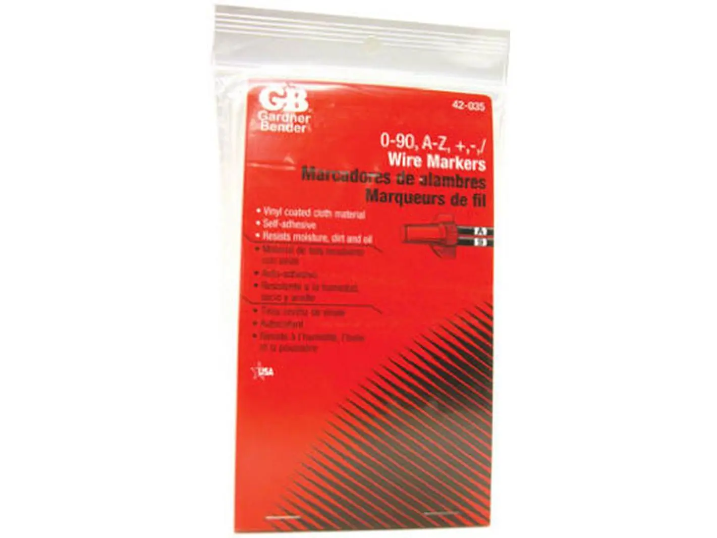 Gardner Bender 42-035 Electricians Wire Markers