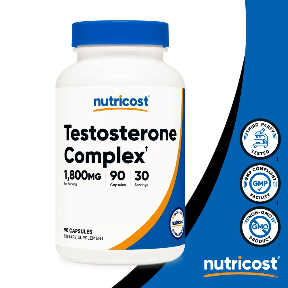 Nutricost Testosterone Complex Capsules