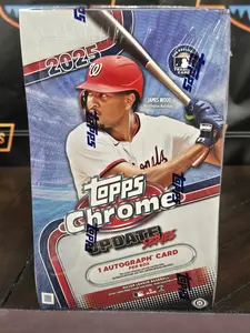 2025 MLB PYT Topps Chrome Update Hobby Box