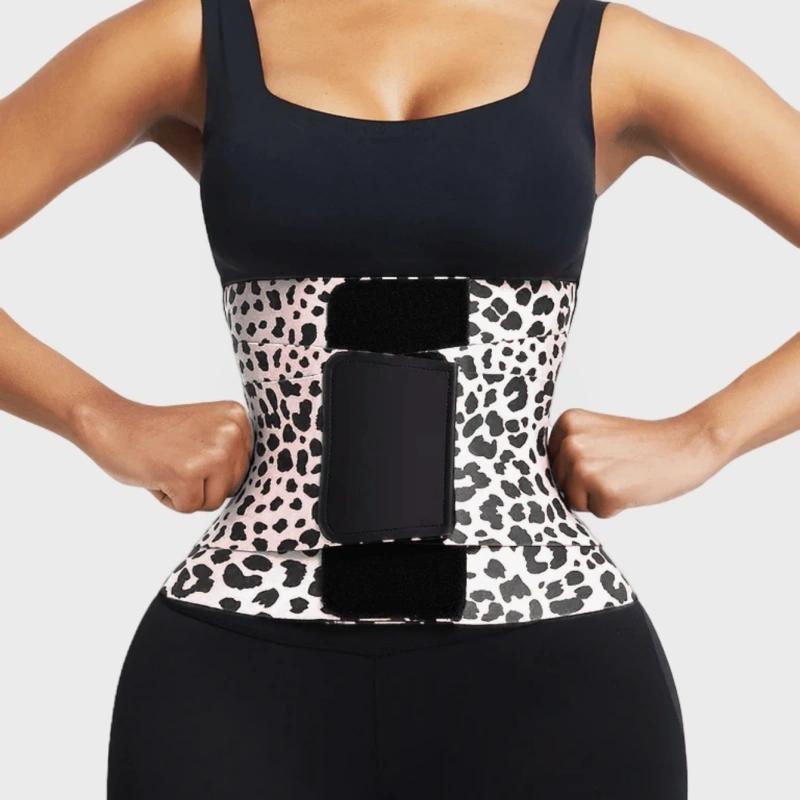 Women's waist belt – tummy control belt, abdominal control body shaper with triple wrap design. Made of comfortable nylon fabric, adjustable, suitable for women, festival wear, and Springtok style. Can be worn as a sexy waist cincher