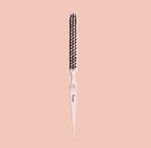 L'ANGE HAIR - Teasing Brush with Nylon & Boar Bristles | Precise Sectioning | Adds Volume & Root Lift | Tames Flyaways & Frizz | Indented Grip | All Hair Types, Hair Care Comb, Frizz Control, Dual-Ended, Instant Lift