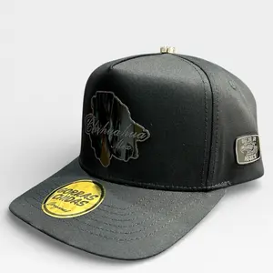 Unisex Chihuahua Plate-Style Snapback Hat, Adjustable Flat Brim Flat Bill Hat, Mexico Suede Visor Sports Cap