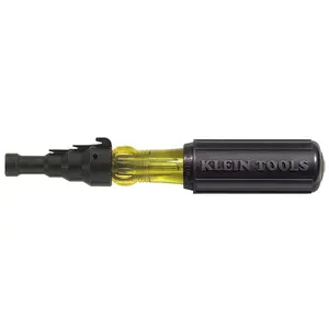 Klein Tools 85191 Conduit Fitting and Reaming Screwdriver for 1/2-Inch, 3/4-Inch, and 1-Inch Thin-Wall Conduit