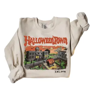 Halloweentown Est 1998 Sweatshirt, Halloweentown University, Retro Halloweentown Sweatshirt, Fall Sweatshirt, Halloween Sweatshirt