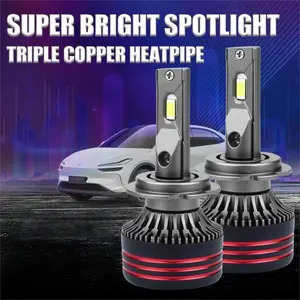 Two-Piece Set M8pro H7 H4 H11 LED Car Headlights Canbus H1 9005 9006 9012 M8 Pro 12V Fog Lights 9000000lm 6000k High Brightness Automotive Lighting