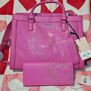 Viral Matching Heart Purse & Wallet