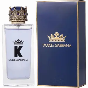 DOLCE & GABBANA Men's K Eau de Toilette, 3.4 oz Fragrance with Clary Sage, Pimento, Geranium, Sicilian Lemon Notes for Men's Personal Care