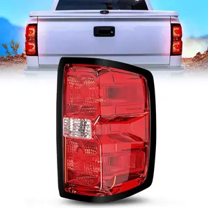 Nilight Taillight Assembly Compatible with 2014 2015 2016 2017 2018 2019 Chevy Silverado 1500 2500HD 3500HD 2015-2019 GMC Sierra 3500HD 2019 Silverado 1500LD OE Style Rear Lamp Passenger Side brake