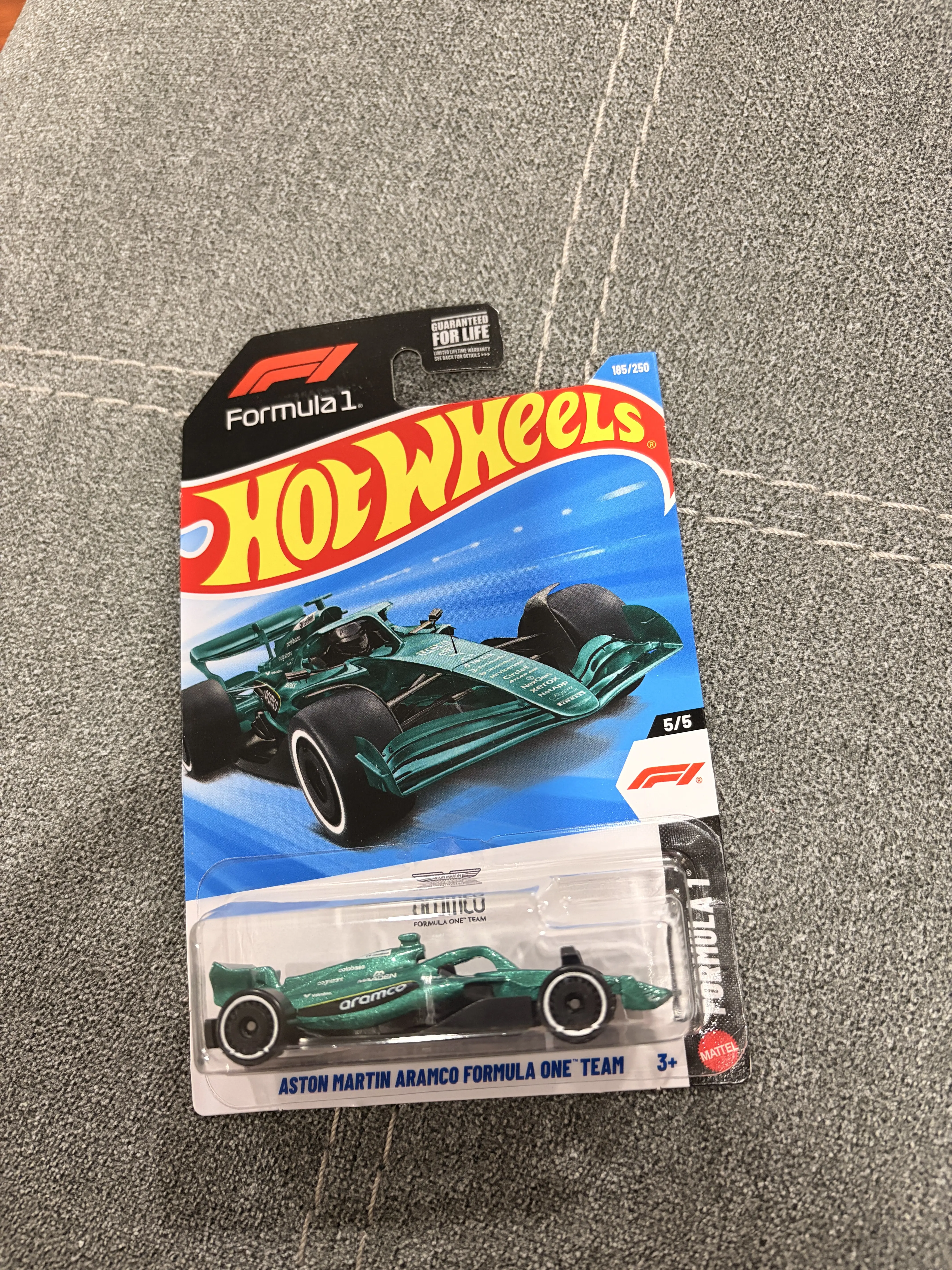 HotWheels Aston Martin Aramco Formula One Team