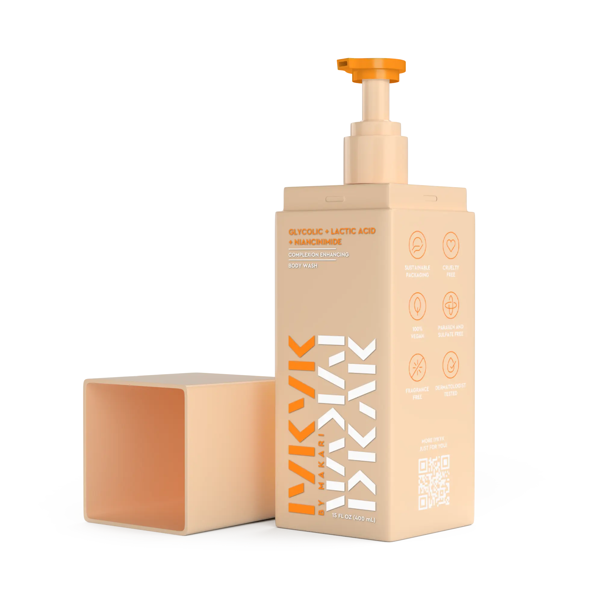 Glycolic + Lactic Acid + Niacinamide Body Wash - IYKYK