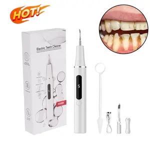 Rechargeable Tartar Remover  Electric Tartar Remover  Oral Plaque Remover  Remover  Oral Care and Teeth Cleaning Kit  Gift  Teeth Cleaning Kit and Tools  Pet-Safe  Detachable