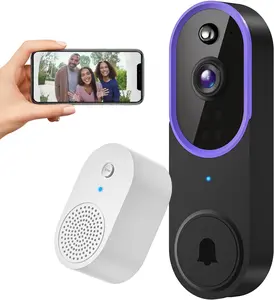 [New Deal] - Video Doorbell Camera - Compact and Compact Design for Home Security - Ideal for Home Security and Cameras