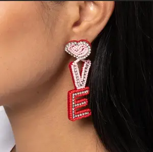 Visible Valentines - Multi Love earrings