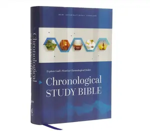 NIV, Chronological Study Bible, Hardcover, Comfort Print: Holy Bible, New International Version Hardcover – November 30, 2021