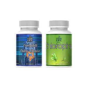 Gain Life Chlorophyll Vitamin & Colon Digest Support Vitamin Dietary Supplement