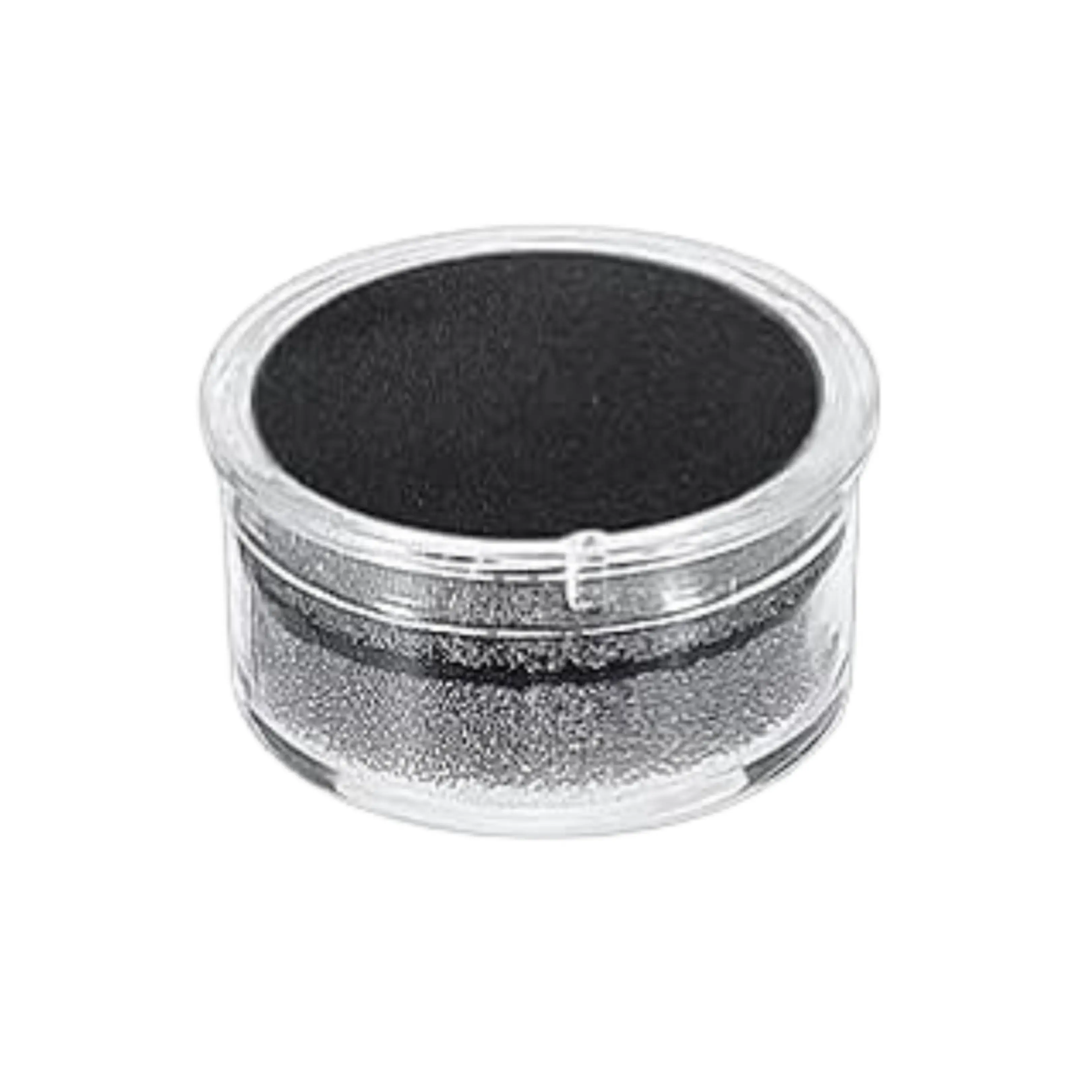 Clear Acrylic Nose Ring Case with Black Foam Insert Compact Travel Friendly Storage for Nose Rings and Studs
