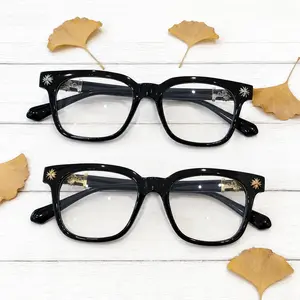 Retro Unisex Anti-Blue Light Glasses with Trendy Frames, European-American Fashion Design,summeroutfits,vacationoutfits,beachoutfits