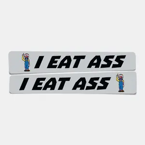 Motocross Ronnie Mac - I EAT ASS Decals for Dirt Bikes