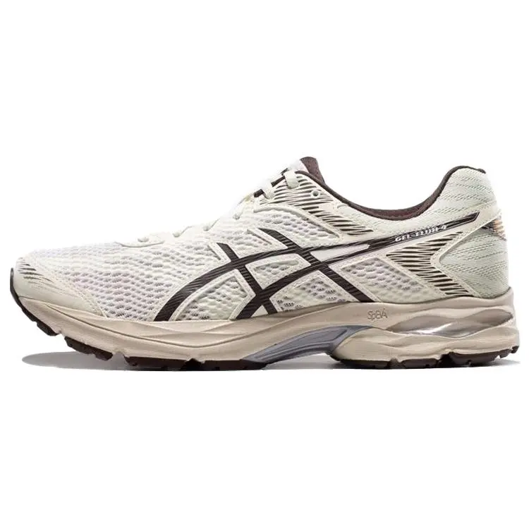 ASICS GEL Flux 4 Cream Brown Cushioned Breathable Low Top Commuter Running Shoes Men's 1011A614-200