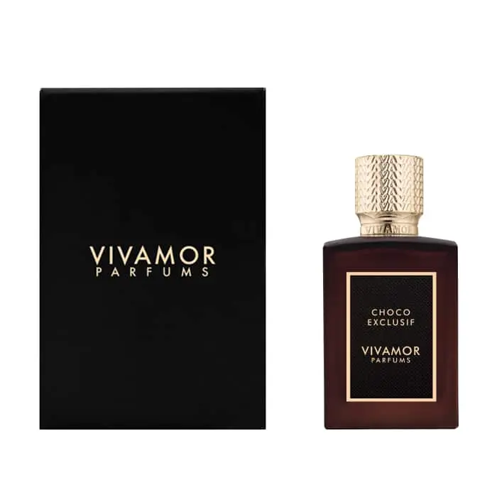 Vivamor Choco Exclusif Eau De Parfum - 100ml/3.4oz Single Item, Chocolate-Rich Gourmand Blend for Evening Wear, Men's Fragrance