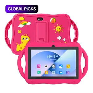 7 Inch Kids Tablet PC Android 13.0 4GB 64GB, Dual Camera 2mp+5mp, WiFi Bluetooth-compatible, Shockproof Case, Parental Control, Ideal Gift, Wireless Tablet #GLOBAL PICKS