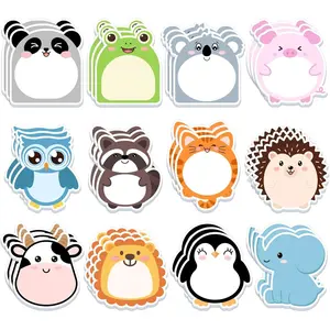 36 Pack Cute Sticky Notes 720 Sheets Cartoon Sticky Notepad Colorful  Shape Self-Sticky Writing Memo Pads Page Marker for School Office Supplies Small   to School Party Favor ()