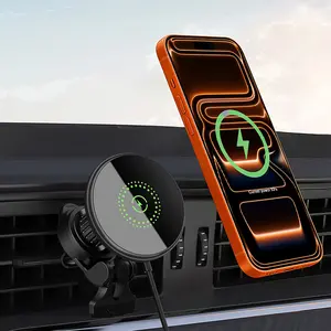 20W Magnetic Car Wireless Charger Fast Charging Air Vent Car Phone Holder for iPhone 17 16 15 14 13 12 Pro Max/Mini/Plus Fast Charging Station summerwins