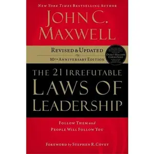 USED Book - The 21 Irrefutable Laws of Leadership: Follow Them and People Will Follow You by Maxwell, John C. (Hardcover) - english