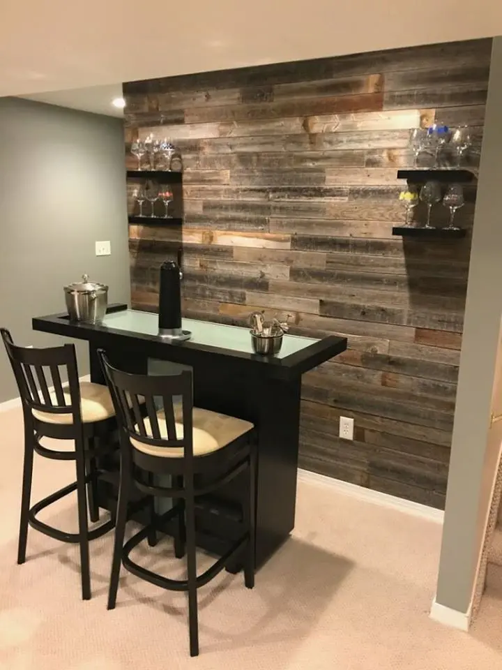 Peel & Stick Rustic Reclaimed Barn Wood Wall Paneling for accent walls Peel & Stick Rustic Reclaimed Barn Wood Wall Paneling for accent walls
