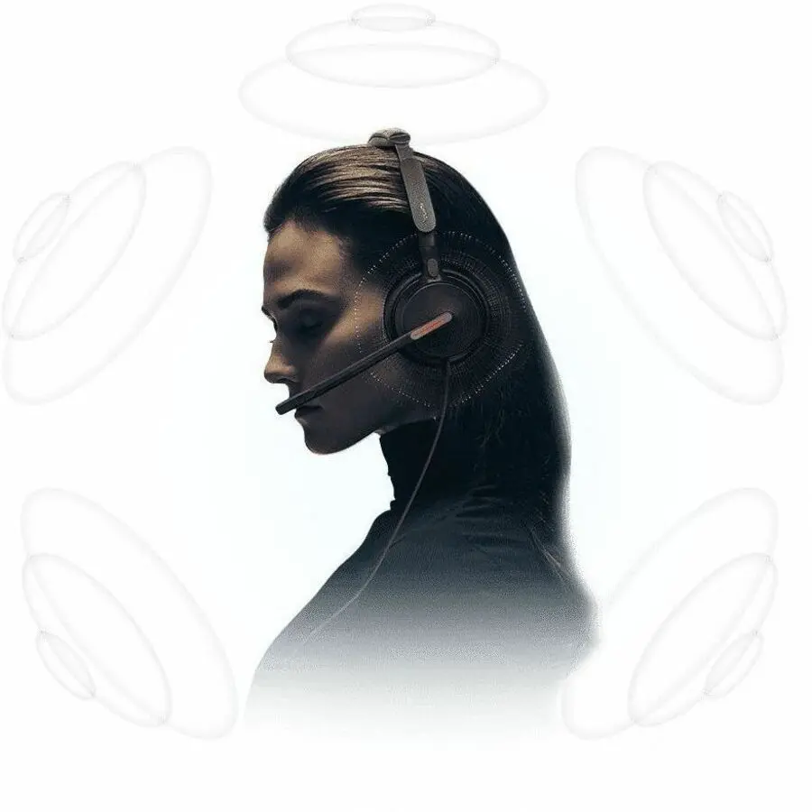 Yealink UH46 Headset, 1.97 ft, USB Type C, Wired