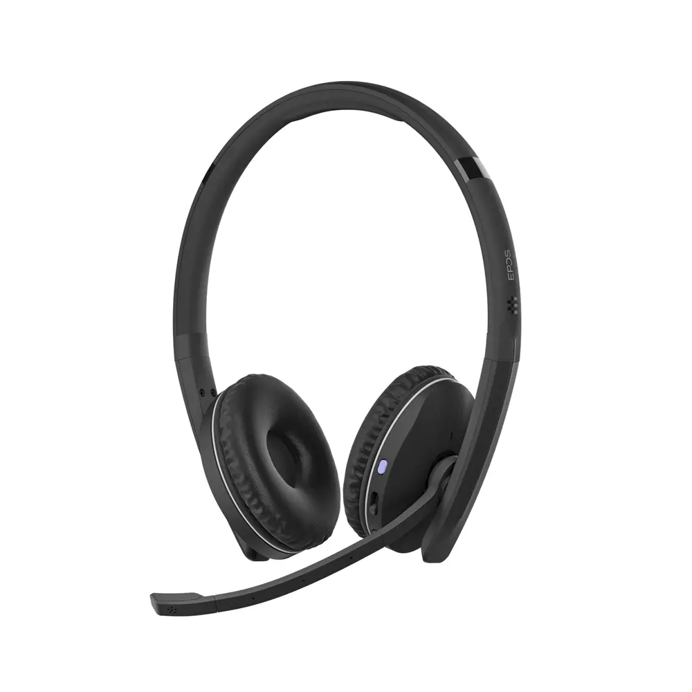 EPOS ADAPT 260 Wireless On-Ear Headphone - Double-Sided, Bluetooth-Enabled, USB Dongle Included, UC Optimized, Audio Device for Calls via Multiple Devices in Hybrid Workplace