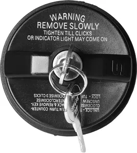 Locking Gas Cap, Lock Fuel Cap Compatible with Toyota 4Runner, Camry, FJ Cruiser, Tacoma, Tundra, Acura, Chevy Camaro, Honda CRV, Infiniti, Isuzu, Mazda, Nissan, Corolla, Buick, Cadillac, GMC, More tiktokshopspringglowup